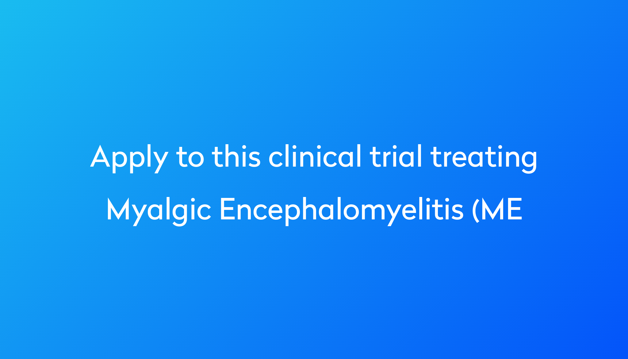 Movement With Rhythm For Chronic Fatigue Syndrome Clinical Trial 2024 movement-with-rhythm-for-chronic-fatigue-syndrome-clinical-trial-2024